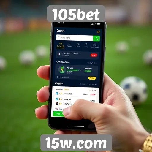 Acessibilidade do 105bet em dispositivos móveis