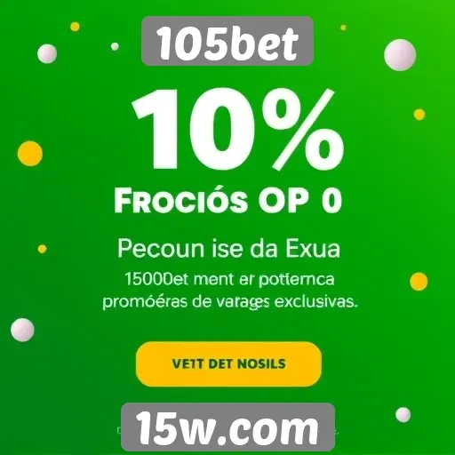 Promoções e bônus oferecidos pela 105bet
